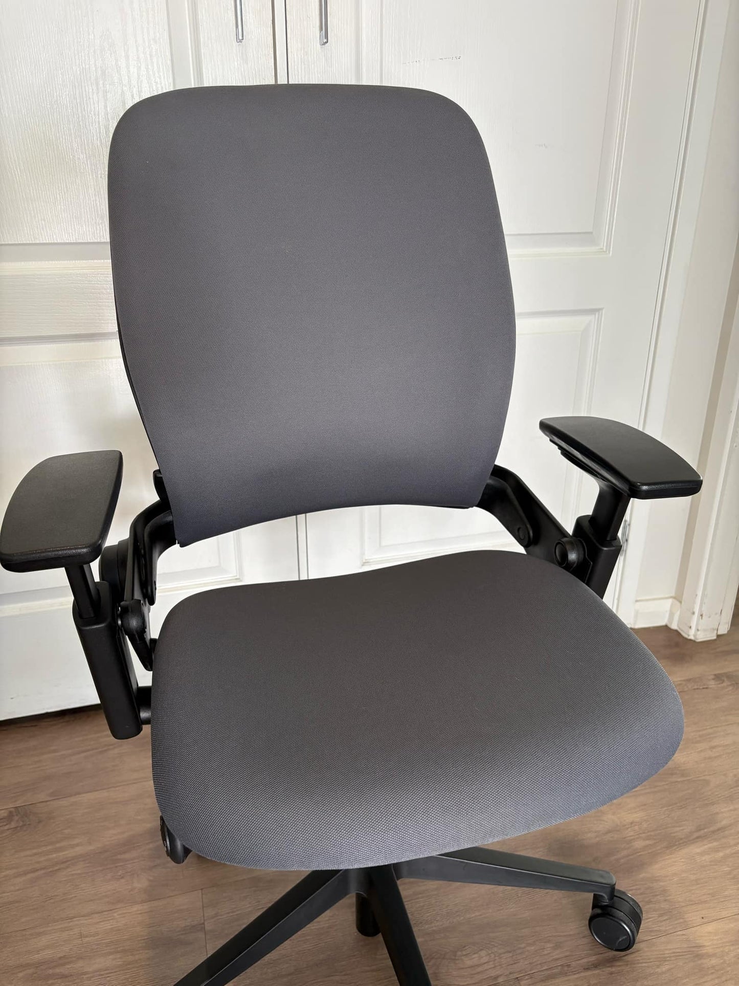 Steelcase Leap Version 2 Ergonomic Chair - Dark Grey Colour