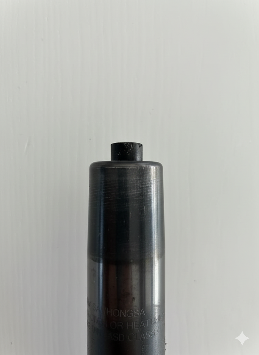Footrest ring and gas cylinder for stool - compatible with Steelcase Think V2 stool and others