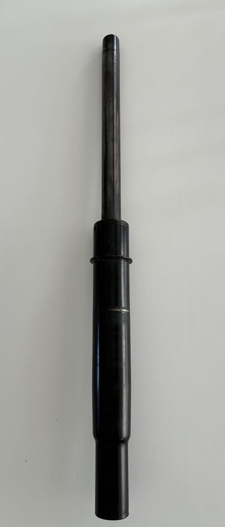 Footrest ring and gas cylinder for stool - compatible with Steelcase Think V2 stool and others