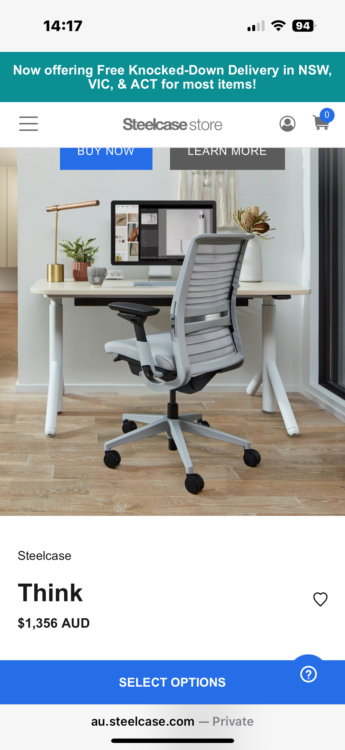 Steelcase Think V2 Office Chair