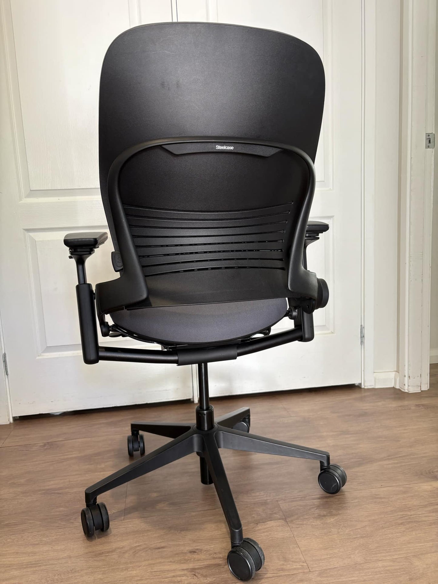 Steelcase Leap Version 2 Ergonomic Chair - Dark Grey Colour