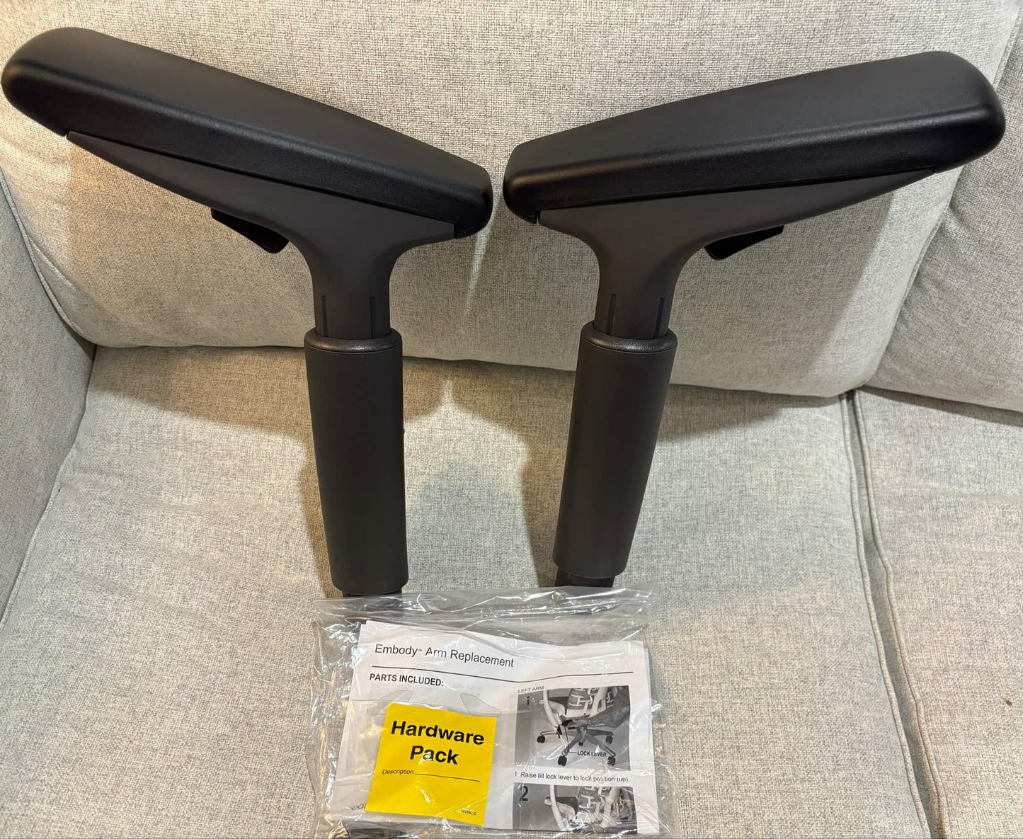 Genuine armrest for Herman Miller Embody chair