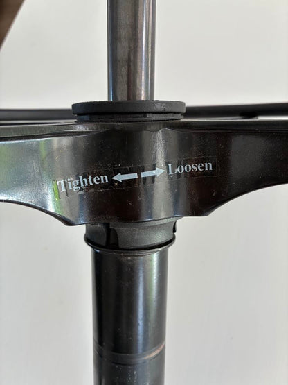 Footrest ring and gas cylinder for stool - compatible with Steelcase Think V2 stool and others