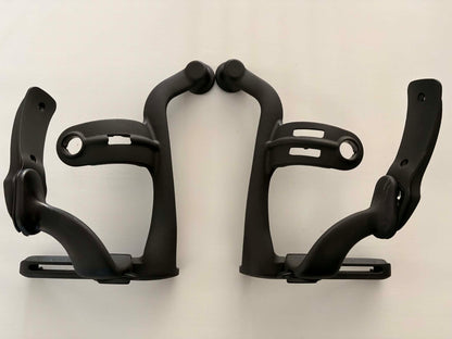 Used Herman Miller Aeron Classic Armrests Pair – Genuine Lever-Lock Adjustable Arms
