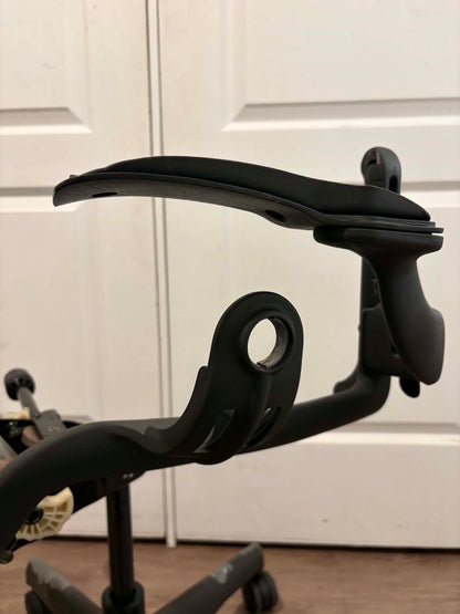Used Herman Miller Aeron Classic Armrests Pair – Genuine Lever-Lock Adjustable Arms
