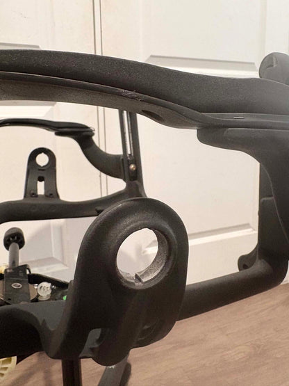 Used Herman Miller Aeron Classic Armrests Pair – Genuine Lever-Lock Adjustable Arms
