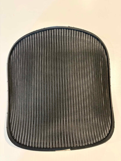 Genuine Herman Miller Aeron Classic Seat Mesh – Size B – Black (Used OEM)