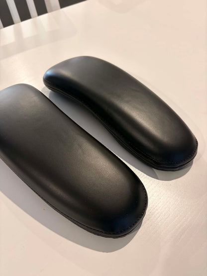 Genuine Herman Miller Aeron Classic Leather Arm Pads – Pair | Size A, B & C