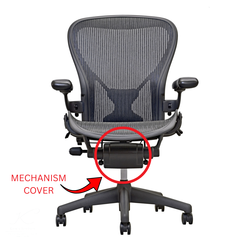 Mechanism Cover for Herman Miller Aeron Classic Chair – Graphite | Fits Size A, B & C