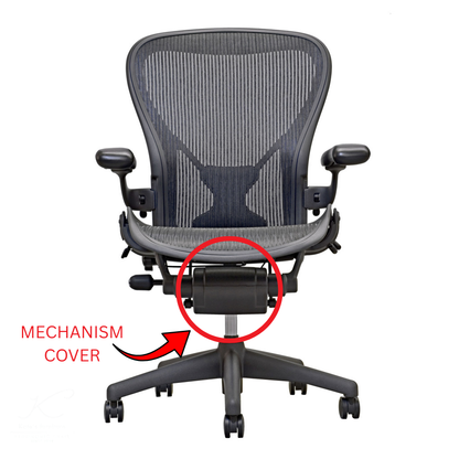 Mechanism Cover for Herman Miller Aeron Classic Chair – Graphite | Fits Size A, B & C