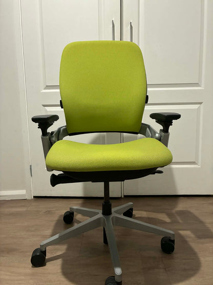 Steelcase Leap V2 ergonomic office chair - Green colour