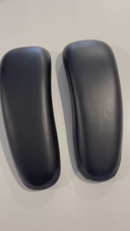 Genuine Herman Miller Aeron Classic Leather Arm Pads – Pair | Size A, B & C